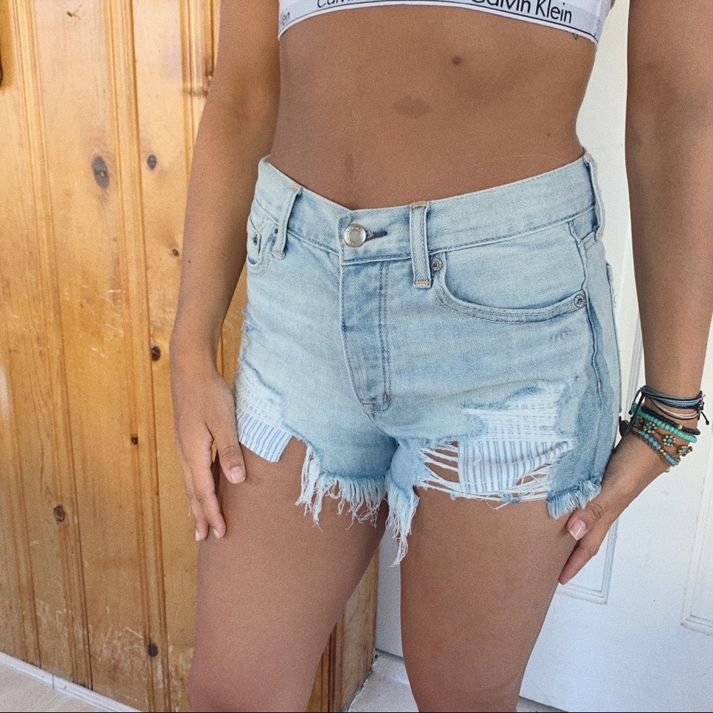 NWT AE Vintage High Rise Festival Shorts